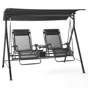 Mainstays Zero-Gravity Metal Entryway Swing chair