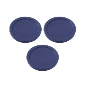 Anchor Hocking 4-Cup Round Food Organizer Substitute Lids Kit
