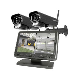 Defender PhoenixM2 Non Wi-Fi. Plug-in Power. Security Surveillance camera Unit with 7 Display Monitor