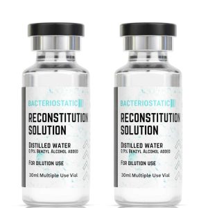 BACTERIOSTATIC Reconsitution Solution 30 ml in. Drinking glass Vial