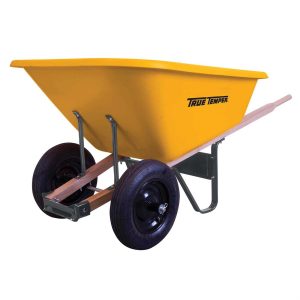 True Temper Poly Wheelbarrow 8 cu ft.