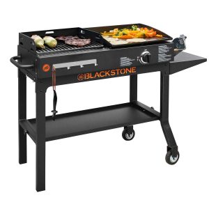Blackstone Griddle & Charcoal Barbecue Combo