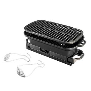 Lodge Sportsman’s Cast Iron Pro Barbecue