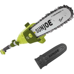 Sun Joe SWJ803E 10 inch 8.0 Amp Powered Multi-Angle Pole Chain Cutting tool