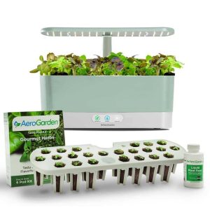 AeroGarden Harvest Slim Seeds Starting Unit Kit