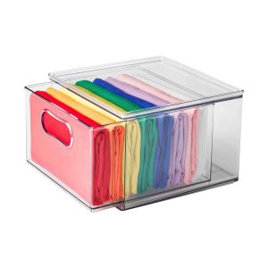 The Home Edit Transparent Polymer Big Storage drawer