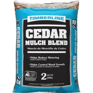 Timberline 2 cubic ft Cedar Mulch