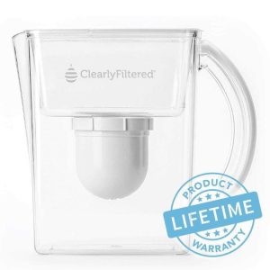 Clearly Filtered No. 1 Filtered Water Jug for Fluoride/Water Filtration Jug with Affinity Filtration