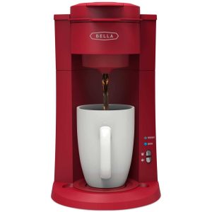 Bella 15 oz Dual Brew Single Serve Coffee Maker with Auto Shutoff
