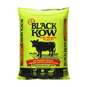 Matte black Kow Cow Manure