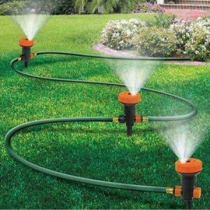 Domestify Compact Sprinkler Kit with 5 Sprayer Settings