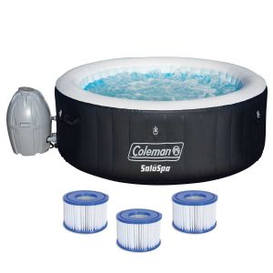 Coleman SaluSpa 4 People Iatable Hot Bathtub Spa