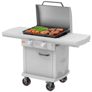 LoCo 2 Burner Liquid Propane Outside Griddle with Hood