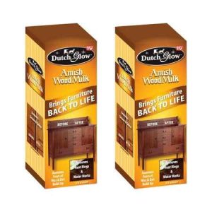 Dutch Glow Amish Wooden Milk