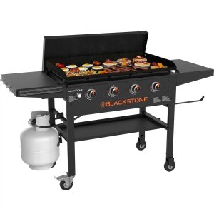 Blackstone 4-Burner 36 Griddle Cooking Station with Hard Lid