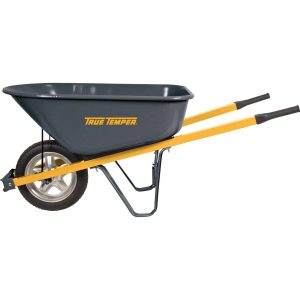 True Temper Metal Residential Wheelbarrow 6 cu ft.