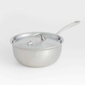 All-Clad d3 Curated 2.5-Quart Saucier with Cover