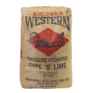 Mutual Industries Western Miracle Type S Hydrated Lime 50 lb.
