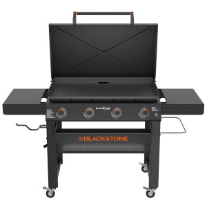Blackstone 36-in Culinary Omnivore Griddle with Hood 4-Burner Liquid Propane Flat Top Barbecue 2162