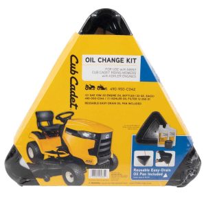 Cub Cadet 490-950-C042 Lubricant Change Set for Cub Cadet Riding Lawn mower with Kohler Engines