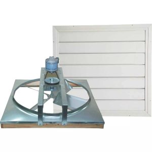 Cool Attic 30 Belt Drive Whole House Air circulator with Blind