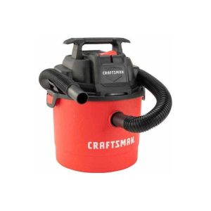 CRAFTSMAN 2.5-Gallons 2-HP Corded Wet/Dry Shop Vacuum cleaner with Attachments Included