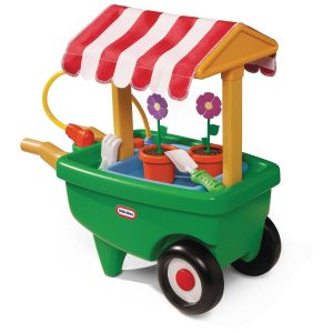 Little Tikes 2 in. 1 Outdoor garden Cart and Wheelbarrow