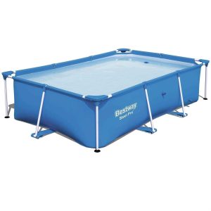Bestway Metal Pro Rectangular Frame Above Ground Swimming Pool