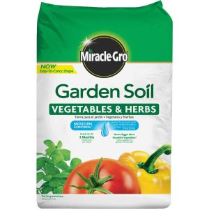 Miracle-Gro Outdoor garden Dirt Vegetables & Herbs 1.5 cu ft.