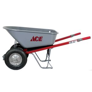 Ace Metal Contractor Wheelbarrow
