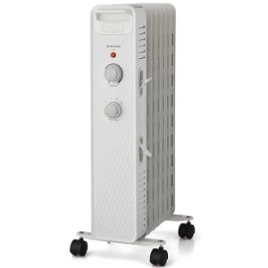 Mainstays 1500W Mechanical Lubricant Filled Powered Radiant Space Heating unit WSH07O2AWW